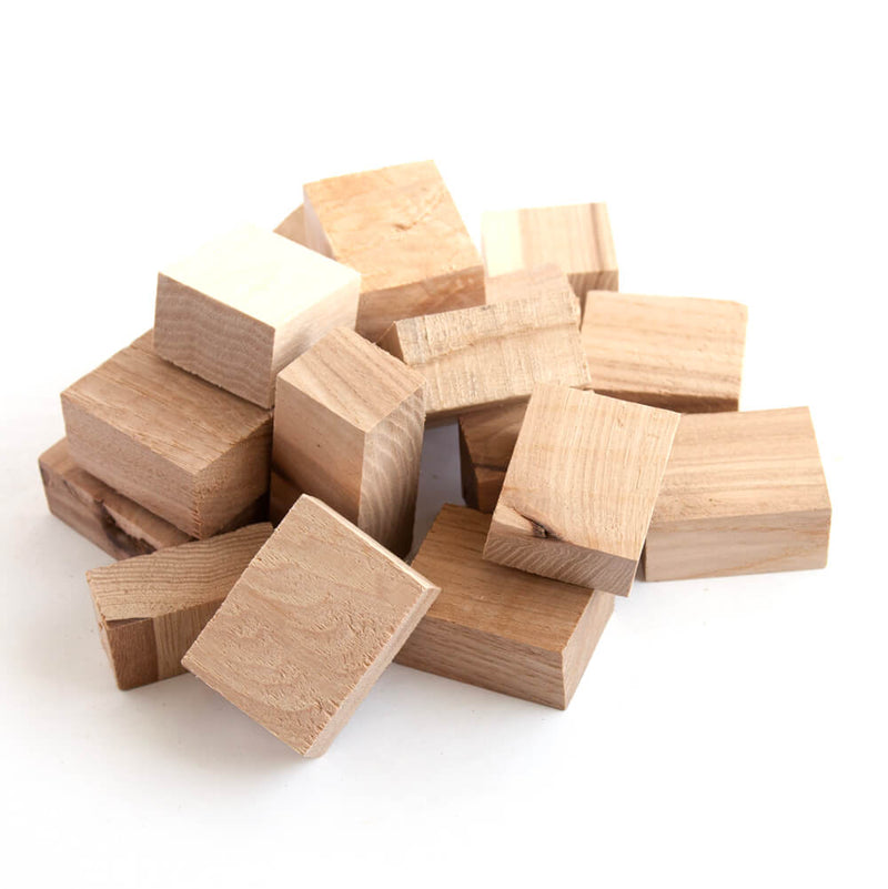 Hickory Smoking Blocks - 10 Pound Box