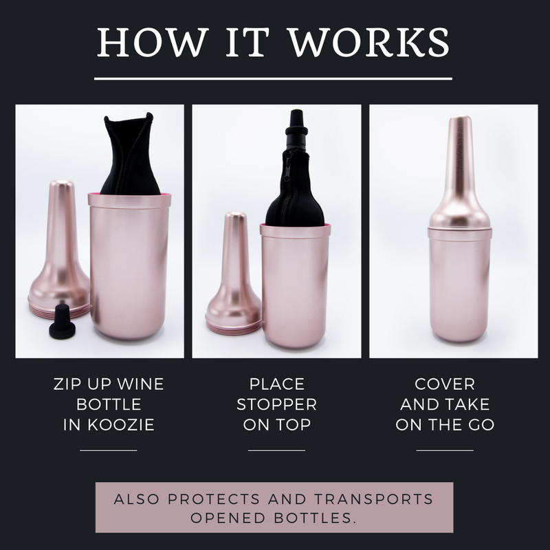 WineSafe: 4 Piece Wine Set (more color options)