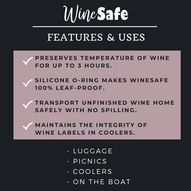 WineSafe: 4 Piece Wine Set (more color options)
